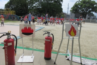 小さいクラスの子ども達も泣かずに頑張りました！